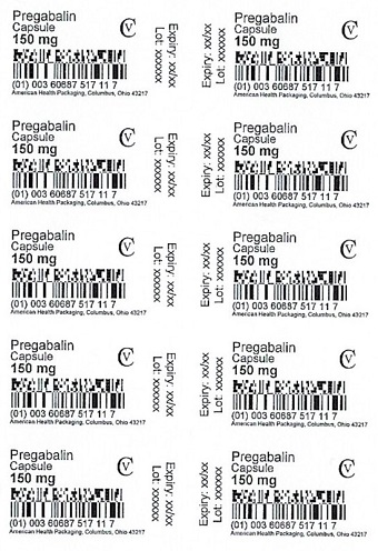 150 mg Pregabalin Capsule Blister