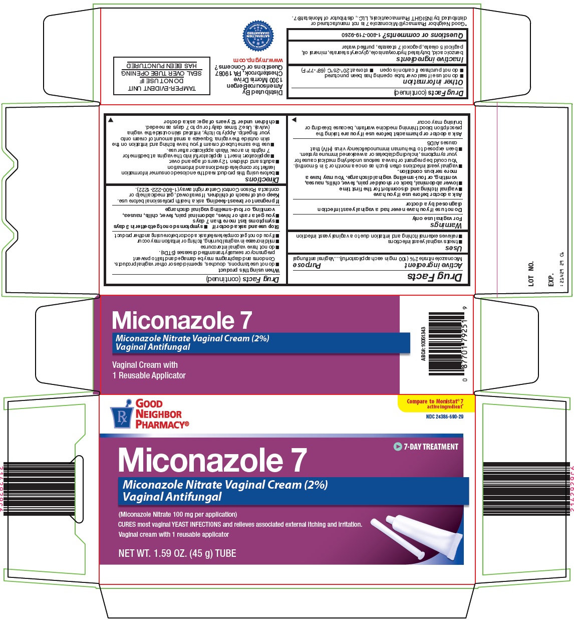 Good Neighbor Pharmacy Miconazole 7
