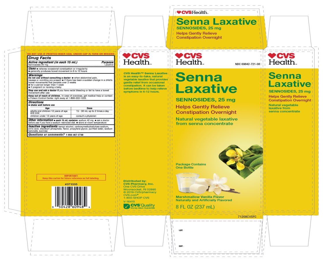 CVS Health Senna Laxative Marshmallow Vanilla Flavor Sennosides