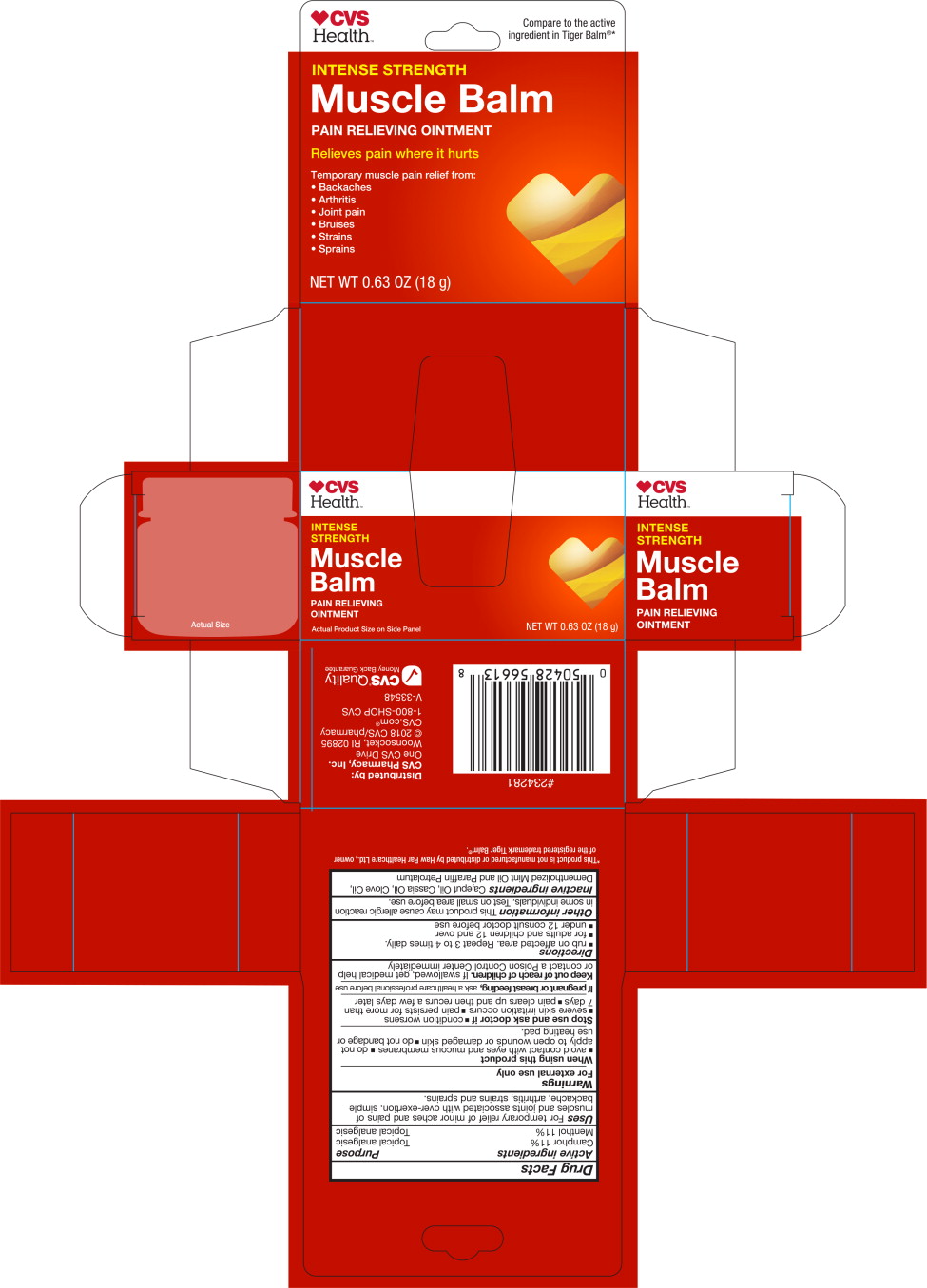 Principal Display Panel - 18 g Carton Label
