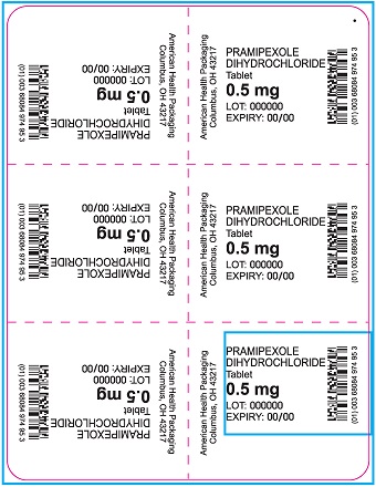 0.5 mg Pramipexole DiHCl Tablet Blister
