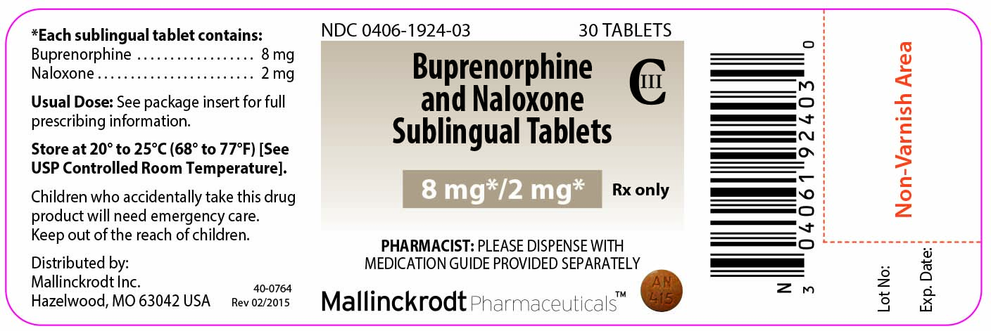 8 mg label