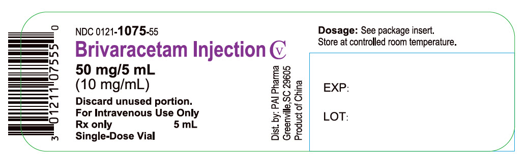 Vial for Brivaracetam Injection 5 mL