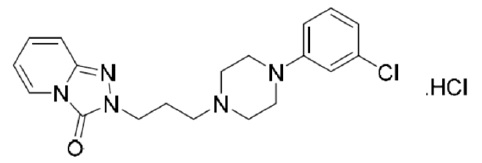 trazodone-structure