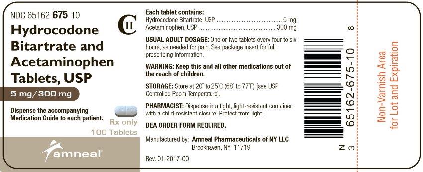 5 mg-300 mg 100ct Label