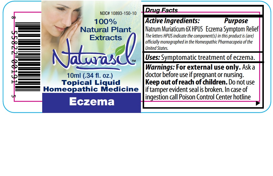 Naturasil Eczema 10 ml bottle front label