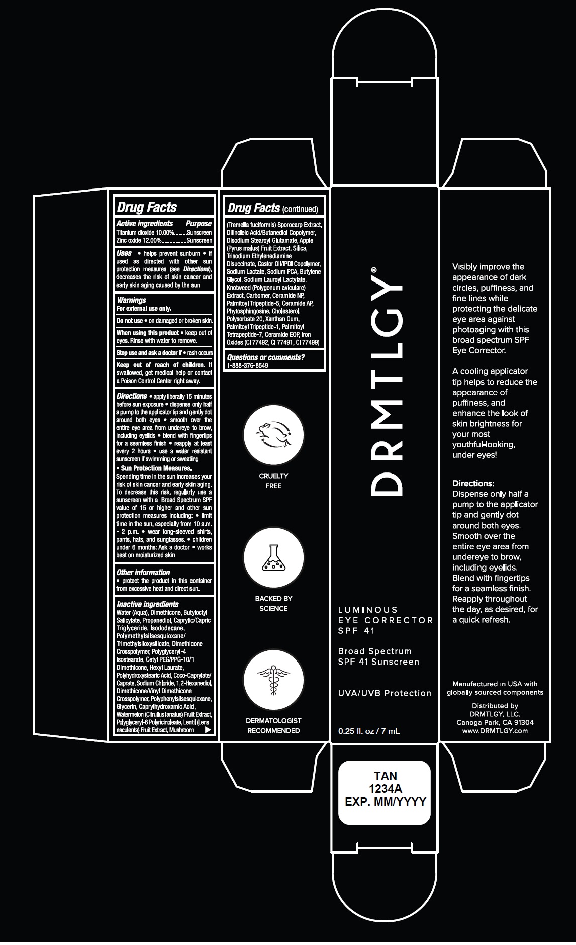 LuminousEyecorrectorSPF41