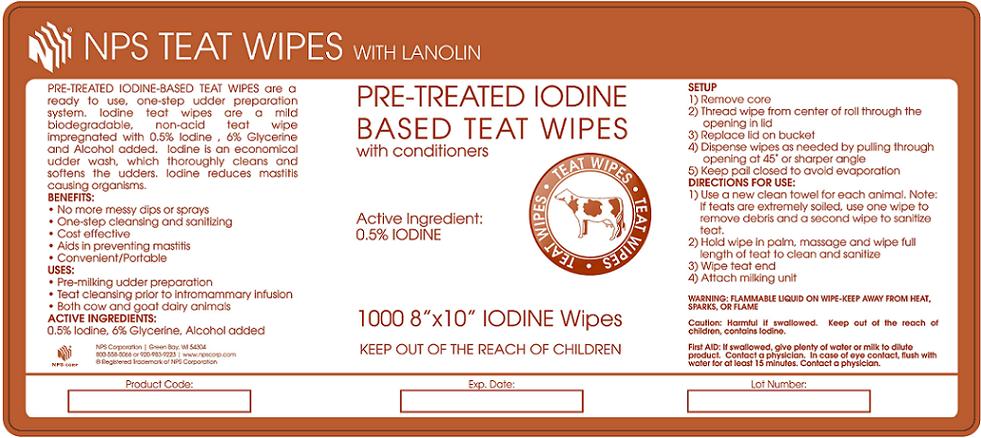 NPS Iodine Label