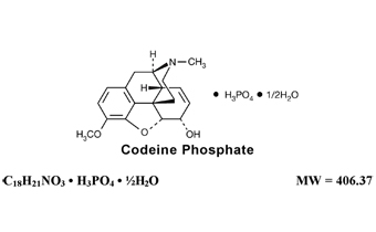 Codeine Phosphate Chemical Structure