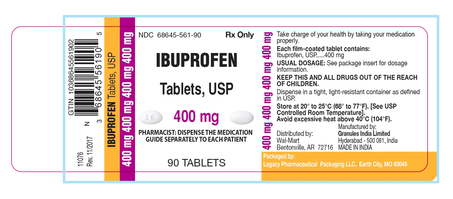 Ibuprofen Tablets, USP 400mg