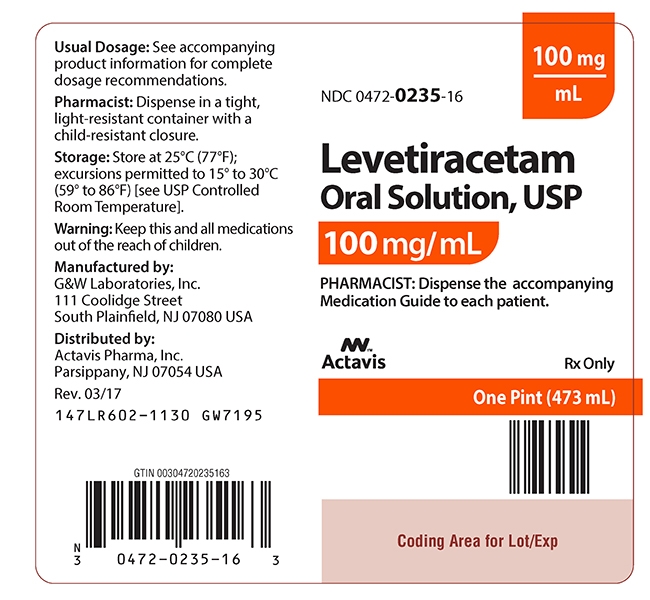 100mg/ml label