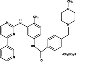 Imatinib structural formula