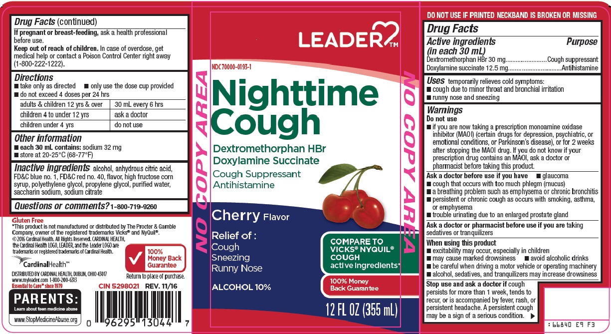 Leader Nighttime Cough image