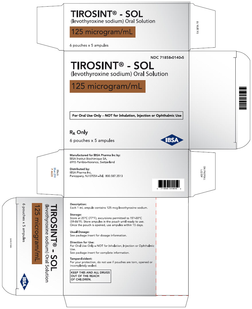 PRINCIPAL DISPLAY PANEL - 125 microgram/mL Ampule Pouch Carton