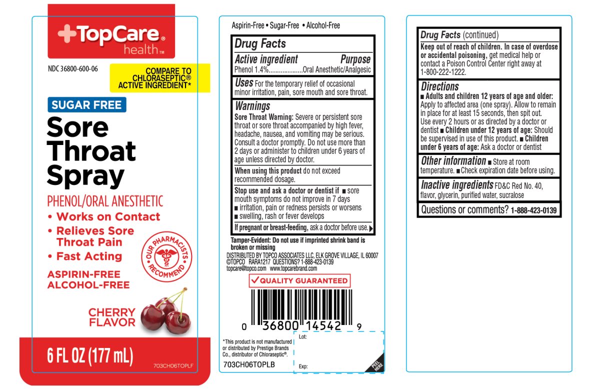 TopCare Sore Throat Cherry Flavor