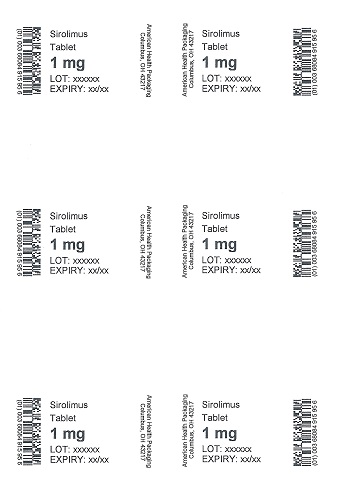 1 mg Sirolimus Tablet Blister