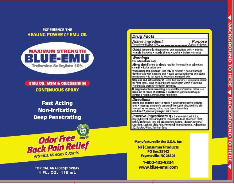 Blue-Emu Continuous Pain Relief Spray - wide 6