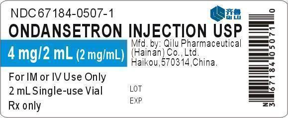 Ondansetron Injection USP Label Image - 2mL Single-use Vials