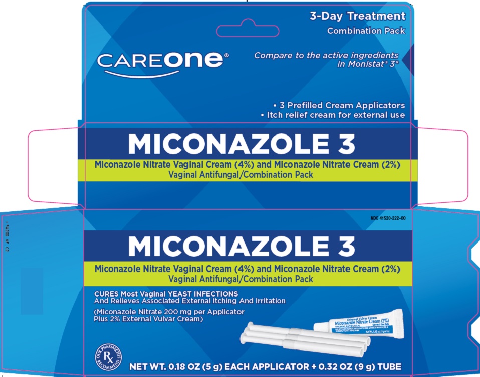 Careone Miconazole 3 Miconazole Nitrate Kit