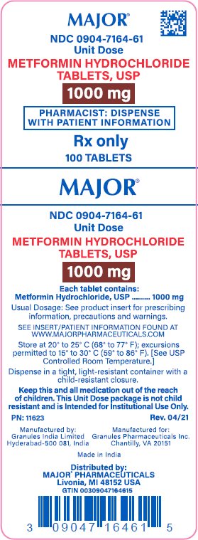 1000mg carton label