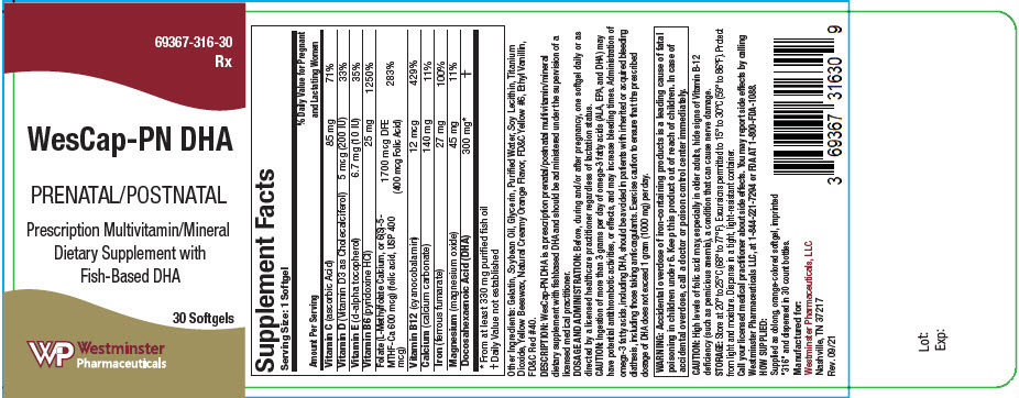 PRINCIPAL DISPLAY PANEL - 30 Softgel Bottle Label