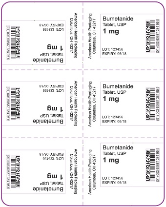 1 mg Bumetanide Tablet Blister (5x6)