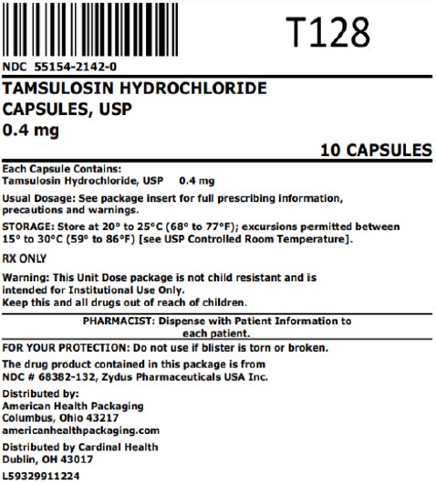 0.4mg bag label