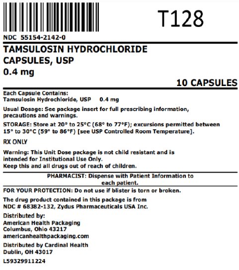 0.4mg bag label