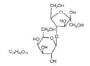 image of Lactulose chemical structure