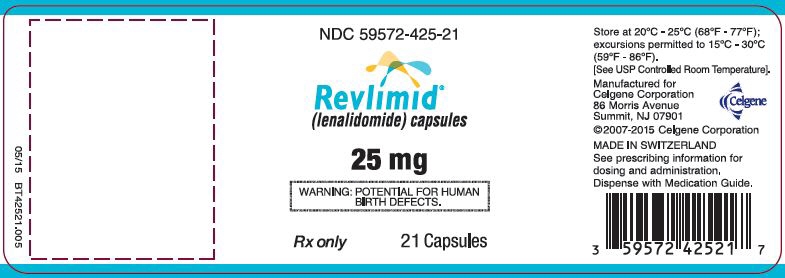 25 mg - 21 Count Bottle