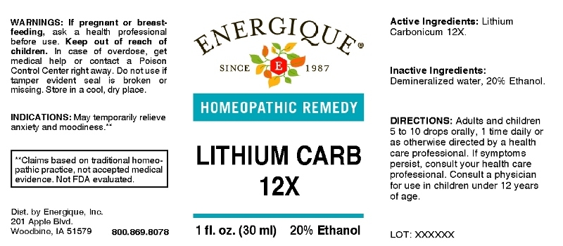 Lithium Carb 12X