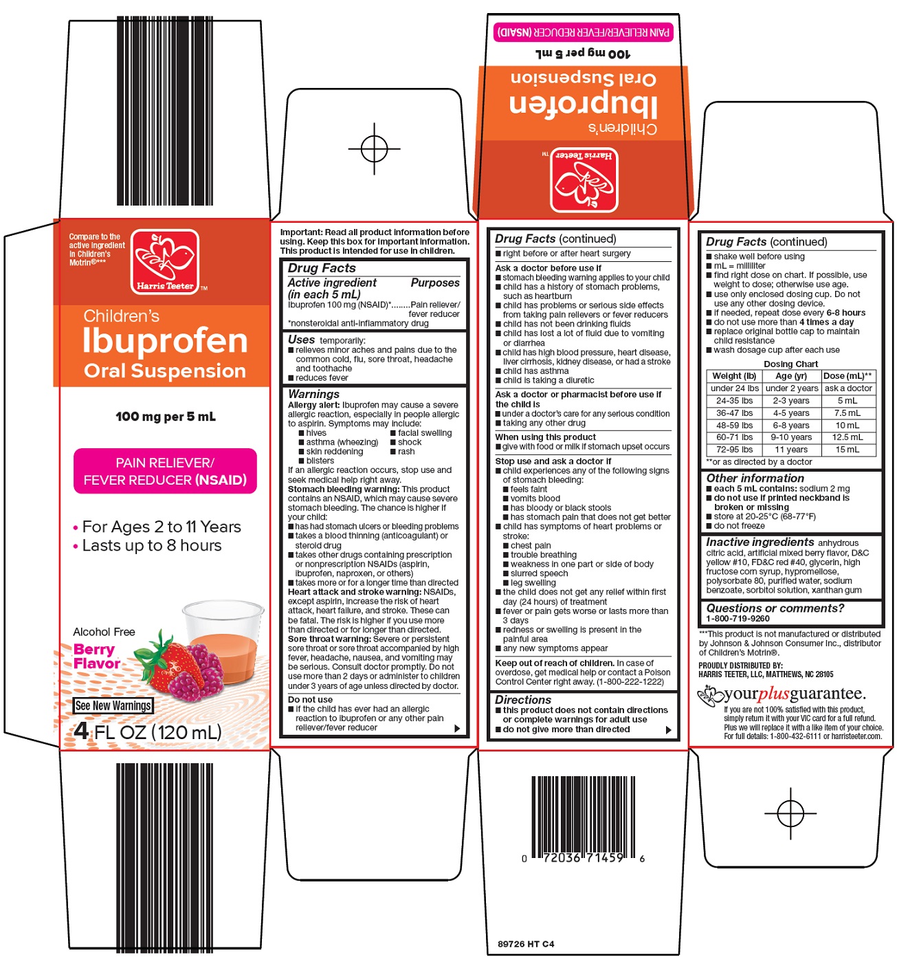 Children's Ibuprofen Oral Suspension Carton