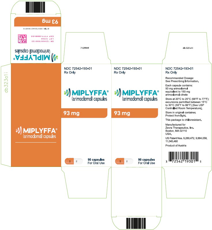 Principal Display Panel – 93 mg Carton Label
