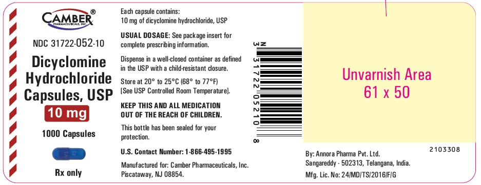 dicyclominecapsules10mg1000scount