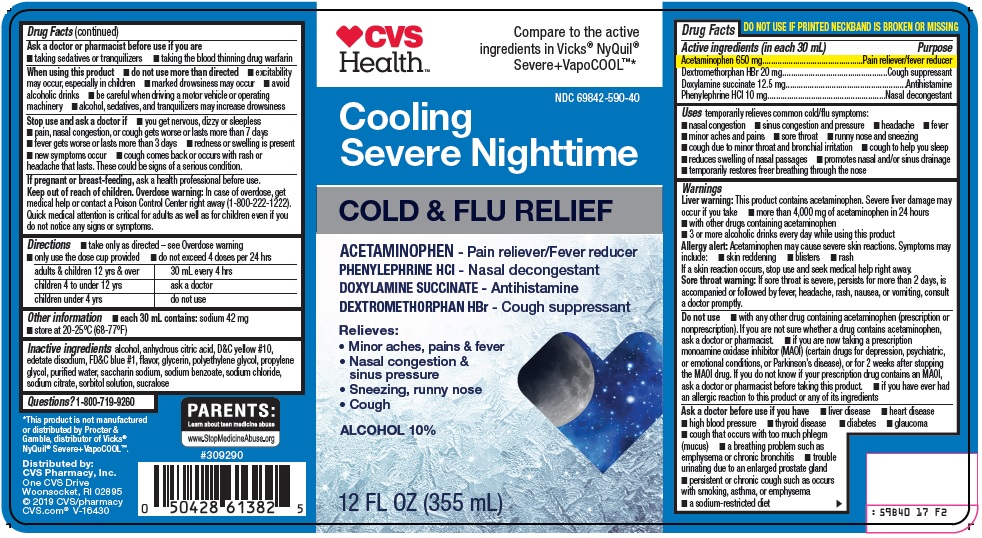 cooling severe nighttime cold and flu relief image