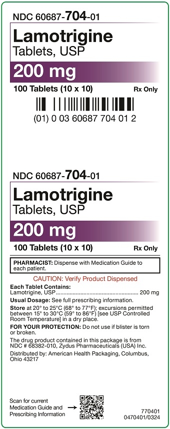 200 mg Lamotrigine Tablets Carton