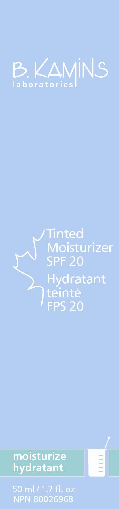 Tinted Moisturizer front panel image