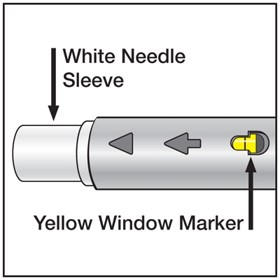 Pen White Needle Sleeve