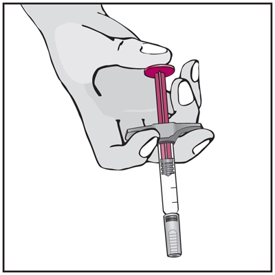 Syringe Hand Holding