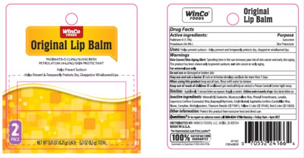 Winco SPF Original Lip Balm Twin Pack