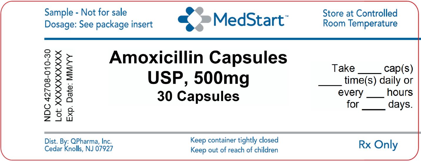 42708-010-30 Amoxicillin Capsules USP 500mg x 30 V3