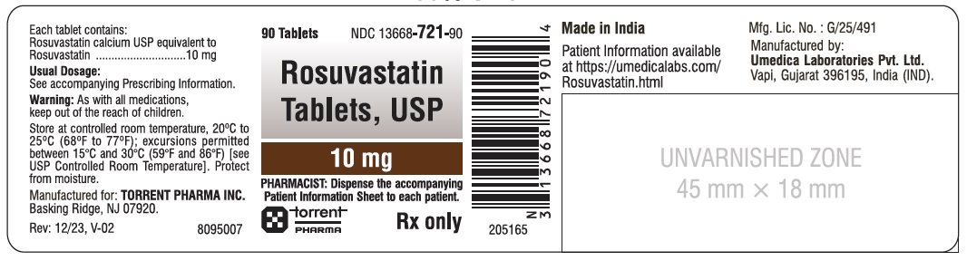 Rosuvastatin Calcium Tablets 10mg 