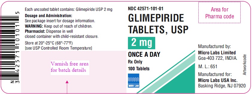 micro labs 2 mg label