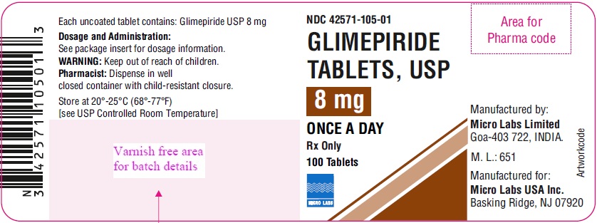 micro labs 8 mg label