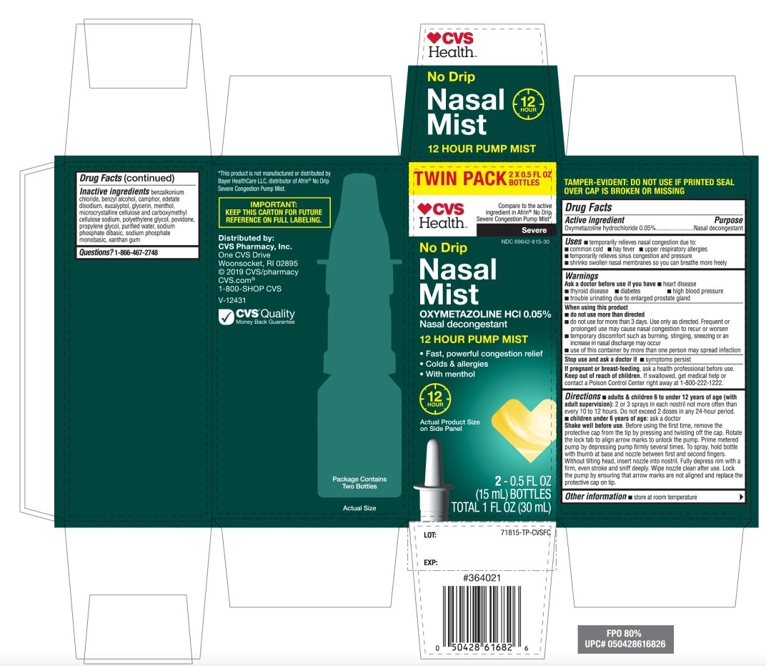 CVS Health Twin Pack Nasal Mist 30 mL