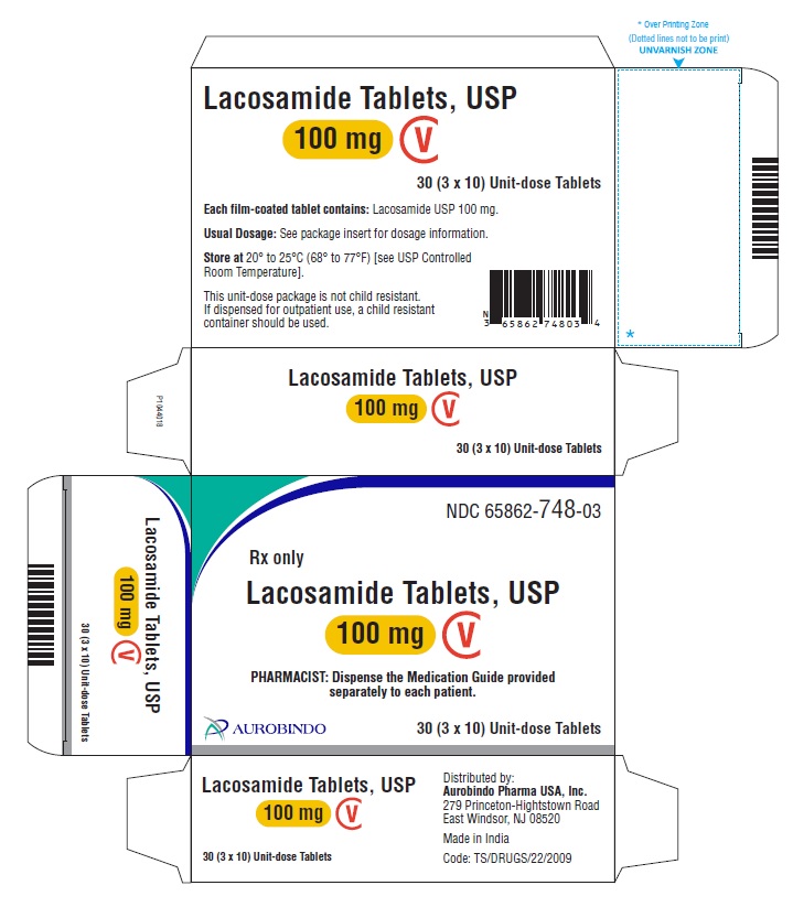 PACKAGE LABEL-PRINCIPAL DISPLAY PANEL - 100 mg (3 x 10) Unit-dose Tablets