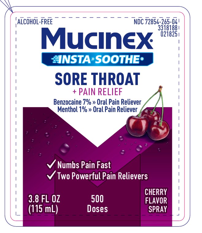 Mucinex Instasoothe Sore Throat Cherry Spray 1