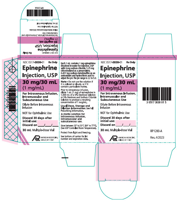 Carton Labeling - 30 mL