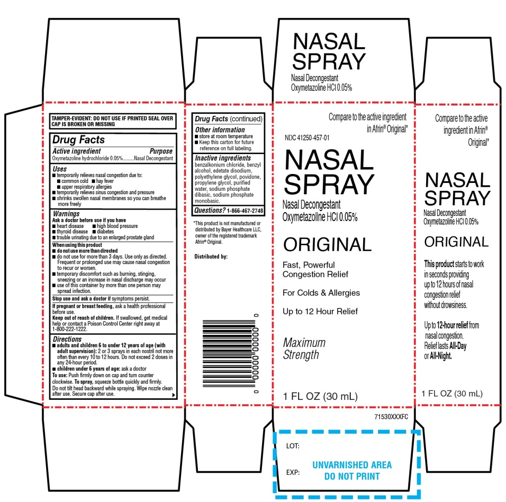 Meijer Nasal Spray Nasal Decongestant Oxymetazoline HCl