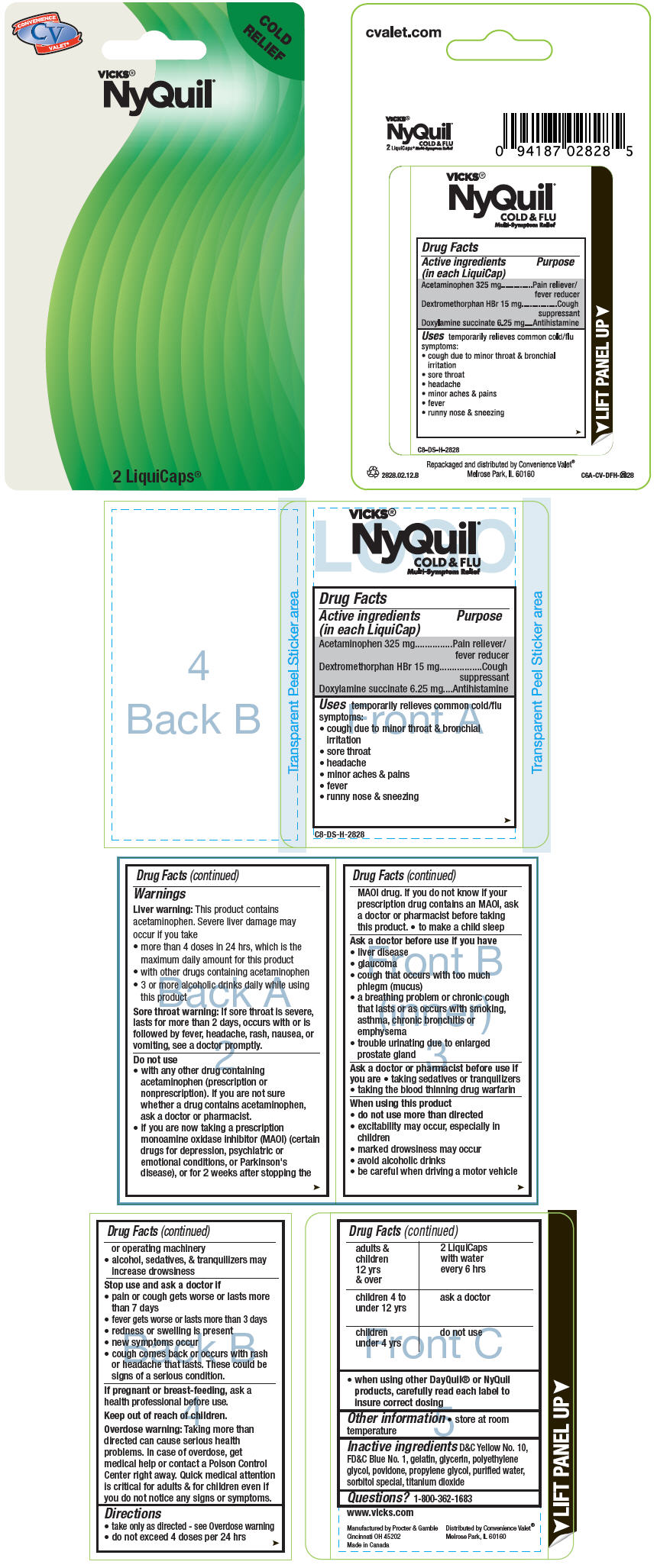 Principal Display Panel - 2 Capsule Pouch Package